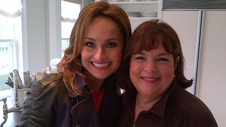 Giada De Laurentiis and Ina Garten smiling together