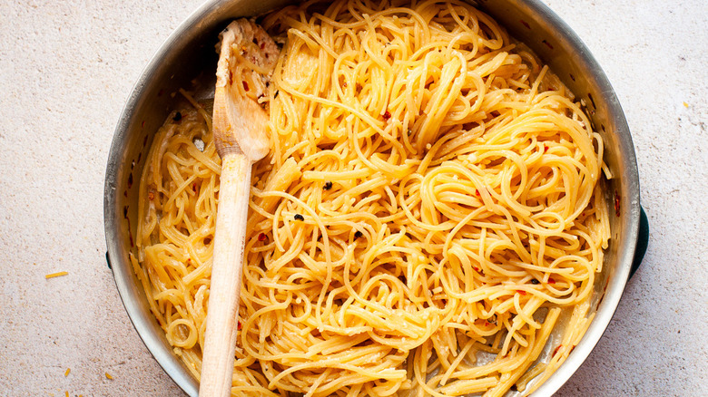 Giada De Laurentiis' Lemon Spaghetti Recipe With A Twist