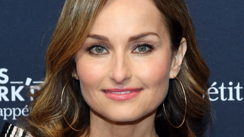 Giada De Laurentiis big earrings