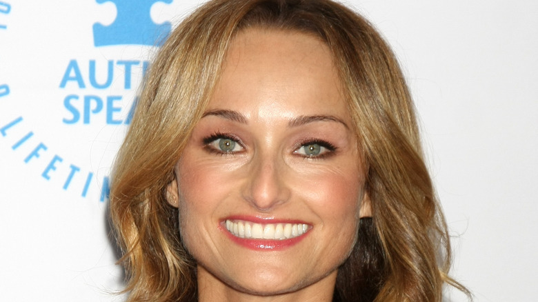 Giada De Laurentiis in pink lipstick