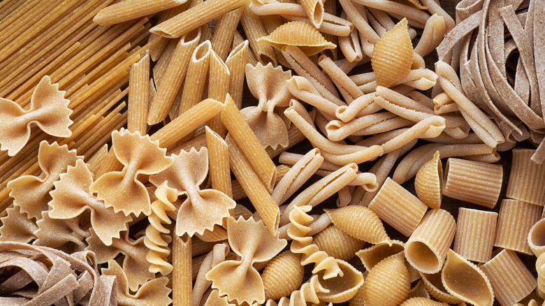 Variety of pasta