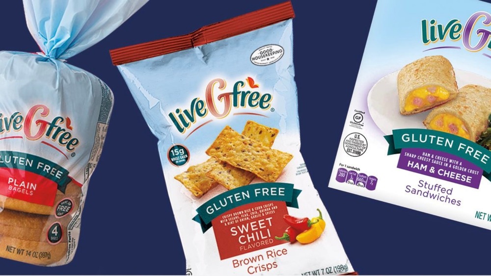 three Aldi liveGFree gluten-free options