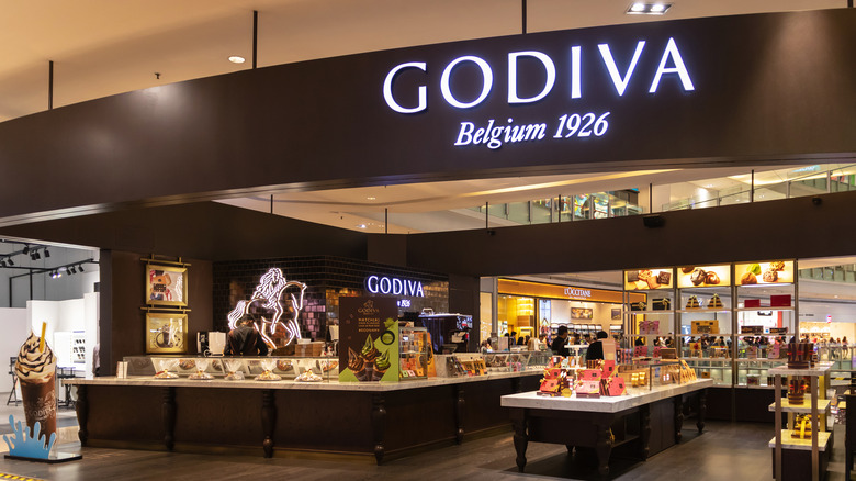 Godiva chocolate store
