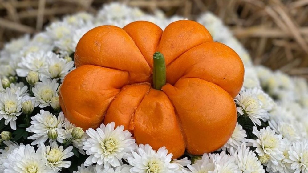 The Bagel Nook's pumpkin-shaped bagel