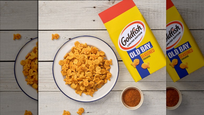 Goldfish and Old Bay partnership 