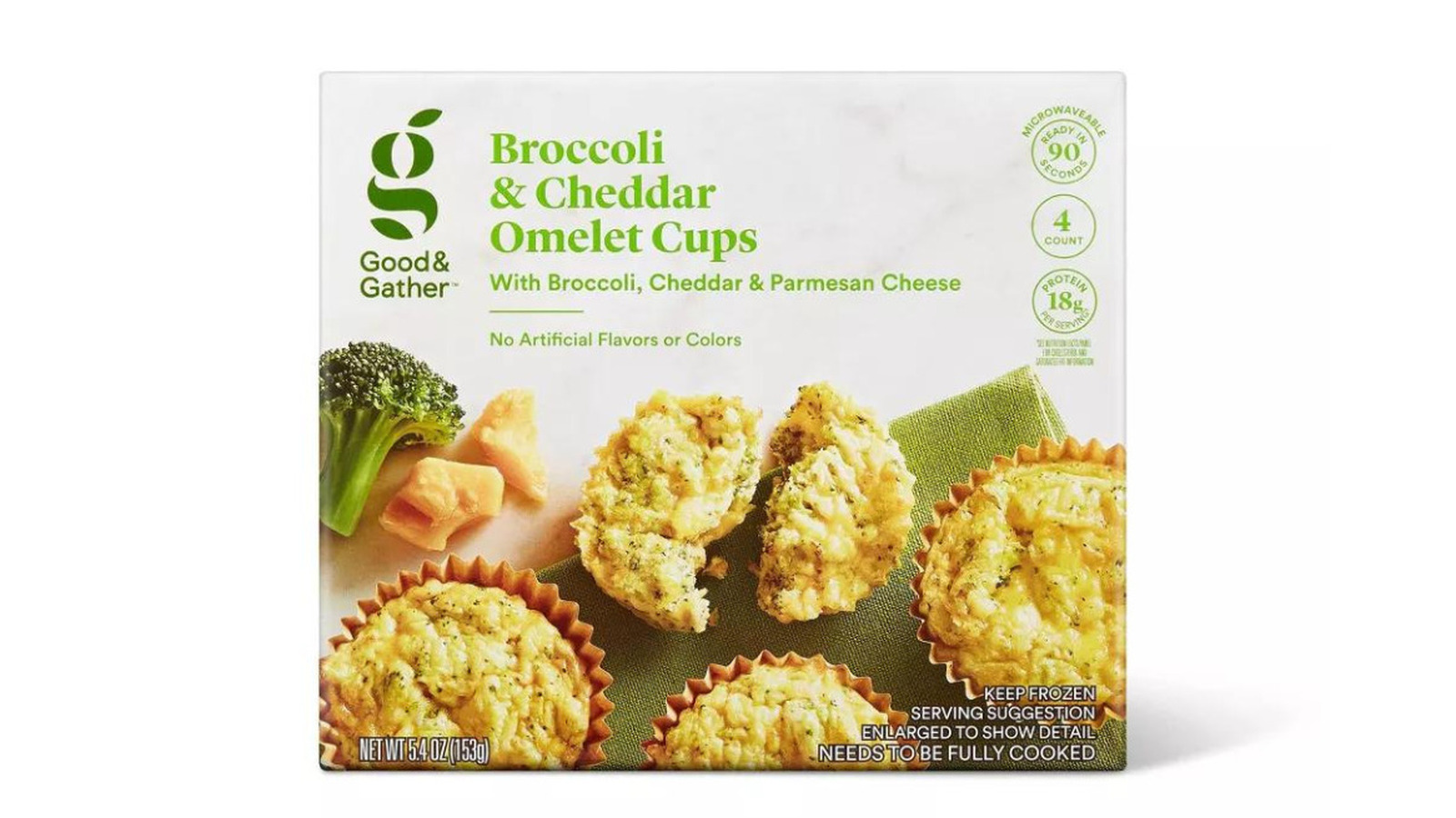 Good & Gather Broccoli And Cheddar Omelet Cups Are, Strangely, Unhealthy