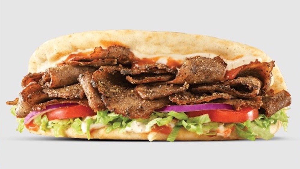 Arby's spicy Greek gyro