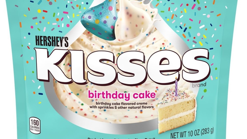 Hershey's Kisses Birthday Cake flavor