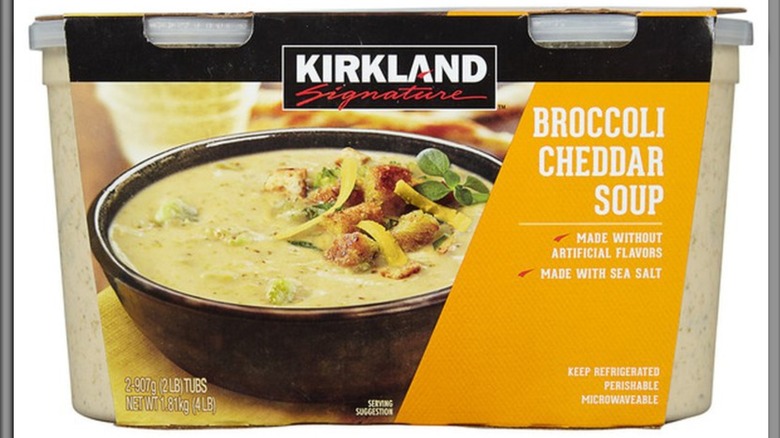 Kirkland broccoli cheddar soup