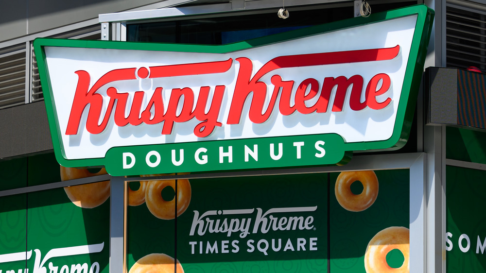 Storefront of Krispy Kreme Doughnuts