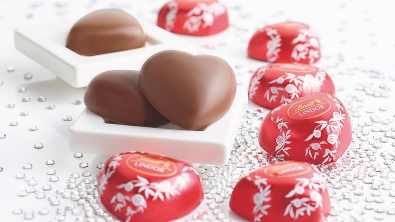 Lindt Valentine's Day truffles