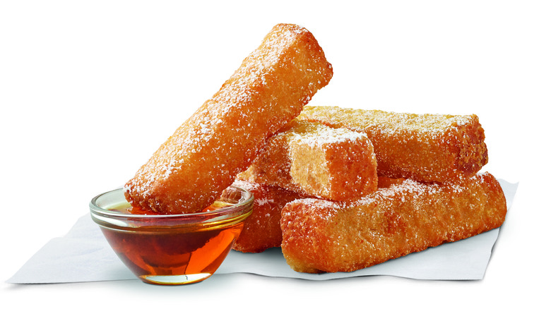 French toast sticks from Carl's Jr. 