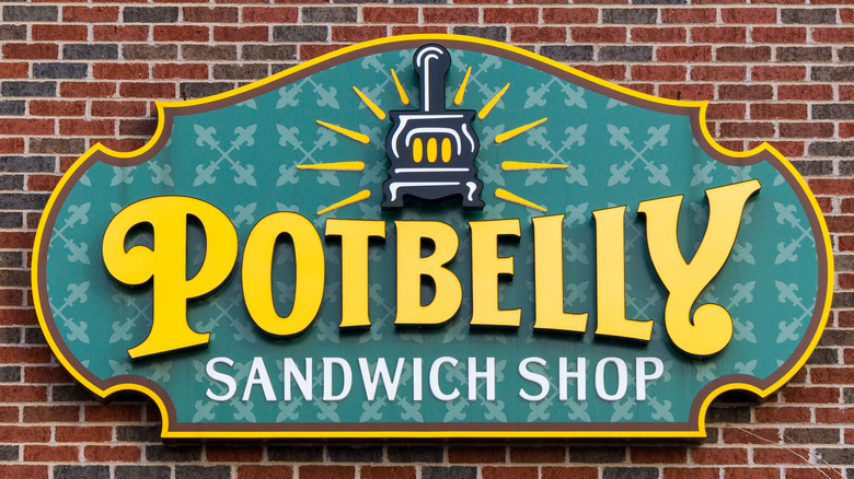 Potbelly Sandwich Shop sign
