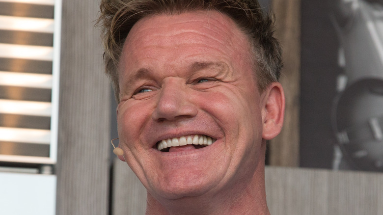 Gordon Ramsay laughing