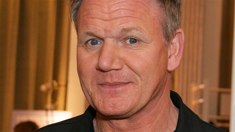 A close-up of Gordon Ramsay