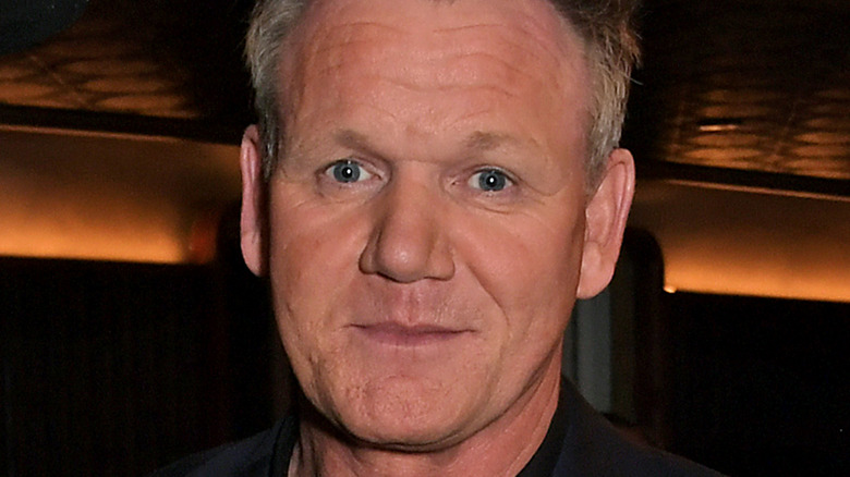 Gordon Ramsay looking perturbed 