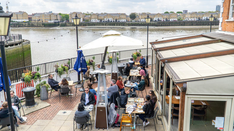 Gordon Ramsay's The Narrow restaurant in London