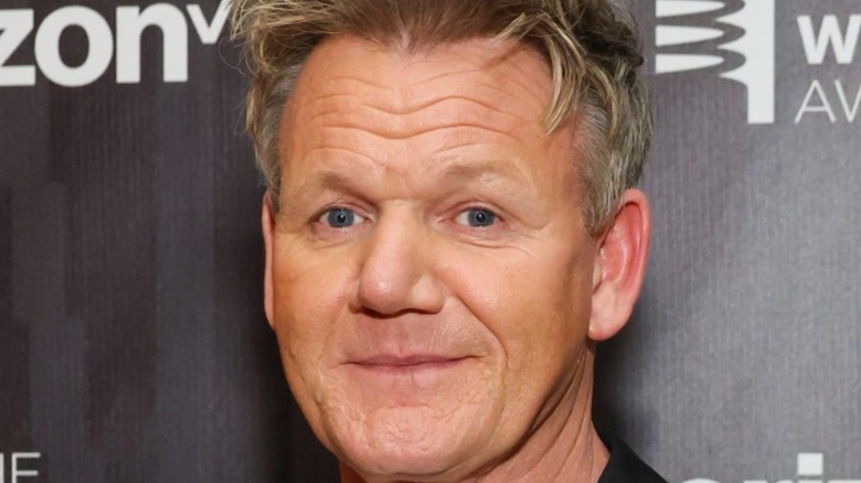 Gordon Ramsay smiling