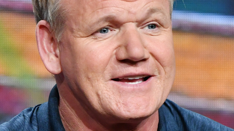 Gordon Ramsay smiling