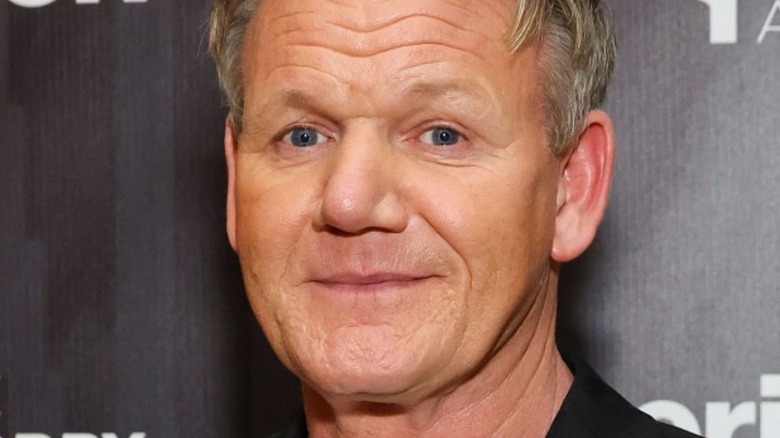 Gordon Ramsay smiling