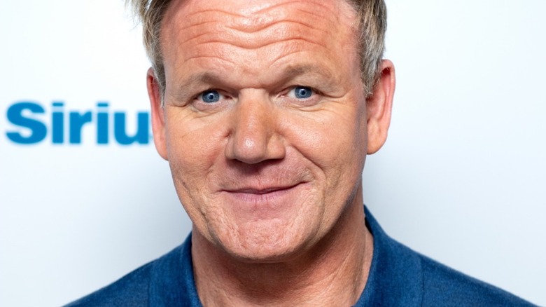 Gordon Ramsay smiling