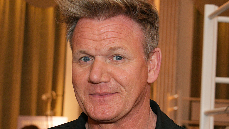 Gordon Ramsay smiling