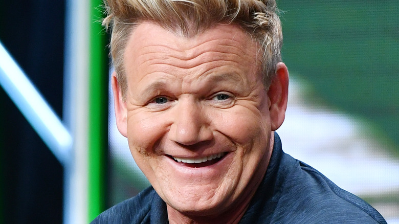 Gordon Ramsay toothy smile