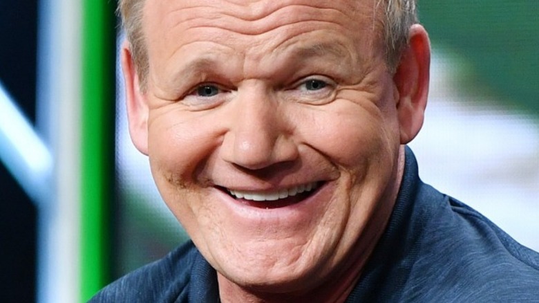 Gordon Ramsay smiling 