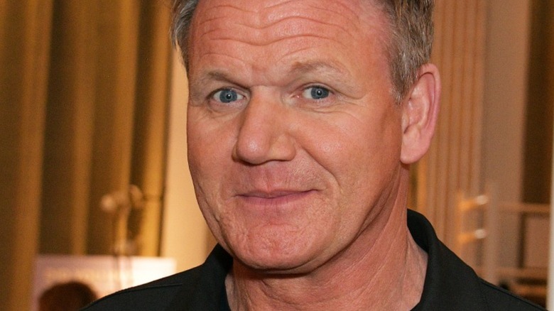 Gordon Ramsay raised eyebrows