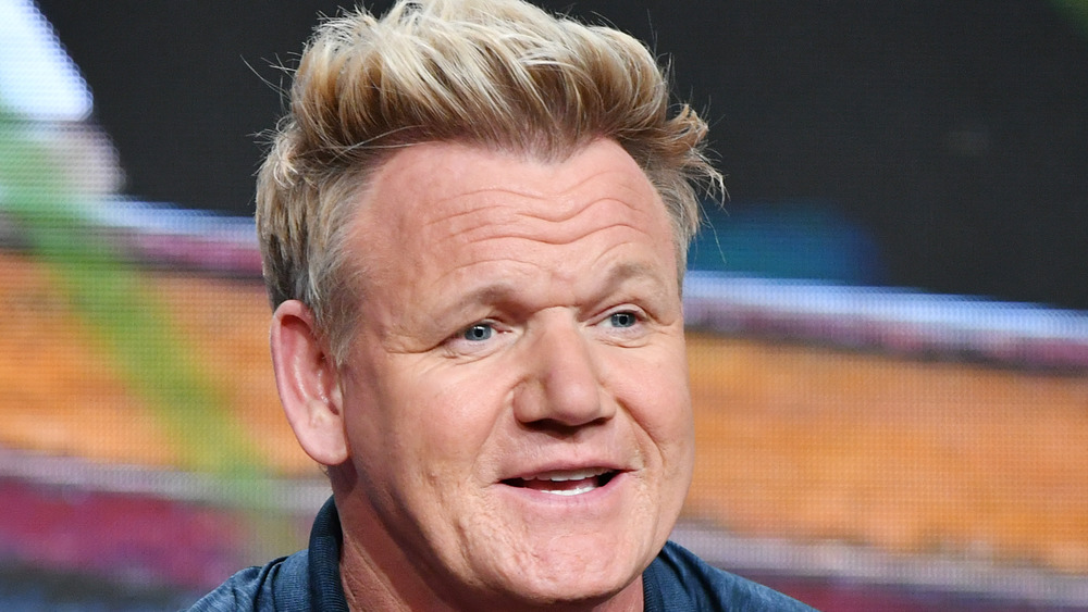 Gordon Ramsay talking