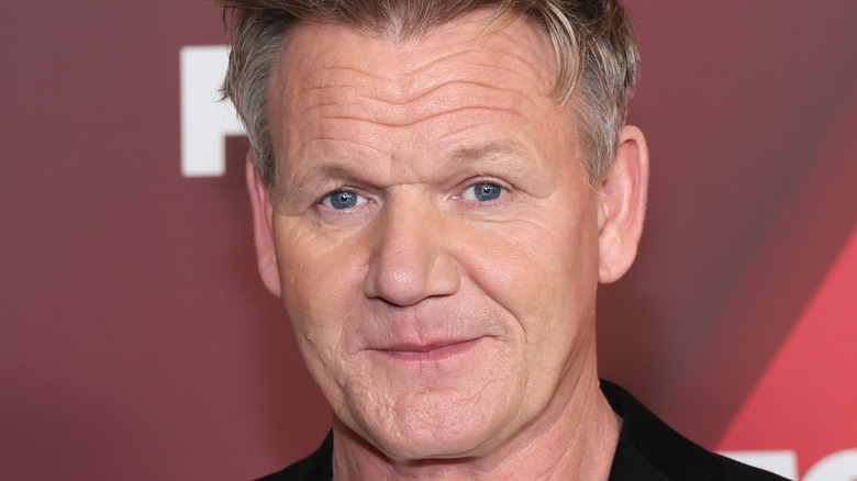 Gordon Ramsay smiling