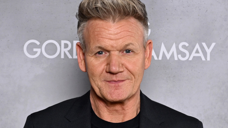 Gordon Ramsay smiling