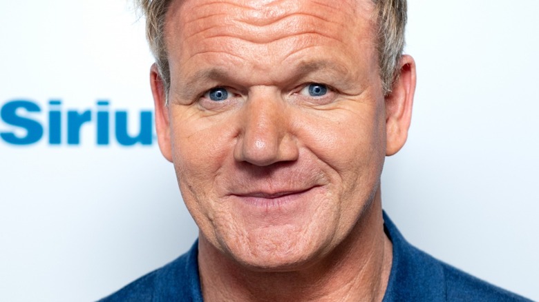 Gordon Ramsay smiling