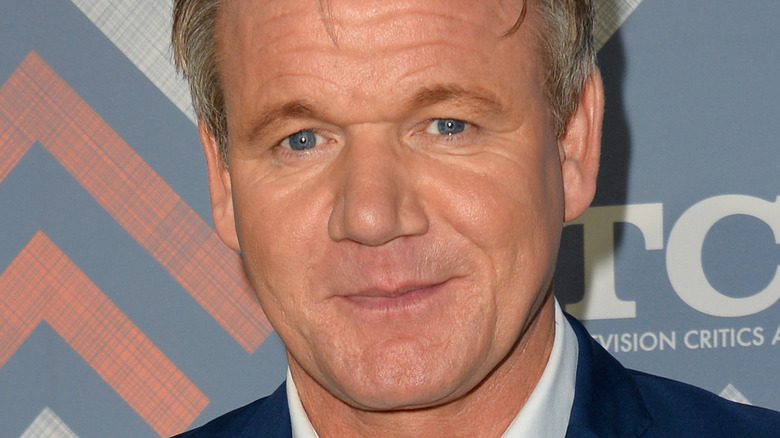 Gordon Ramsay smiling