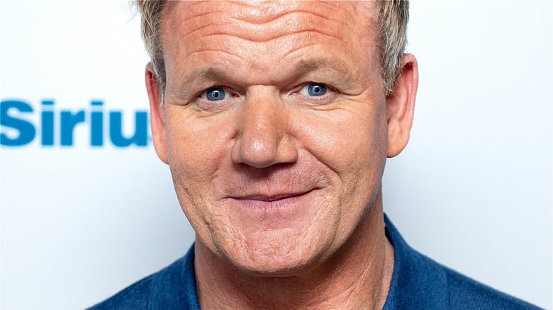 Gordon Ramsay smiling