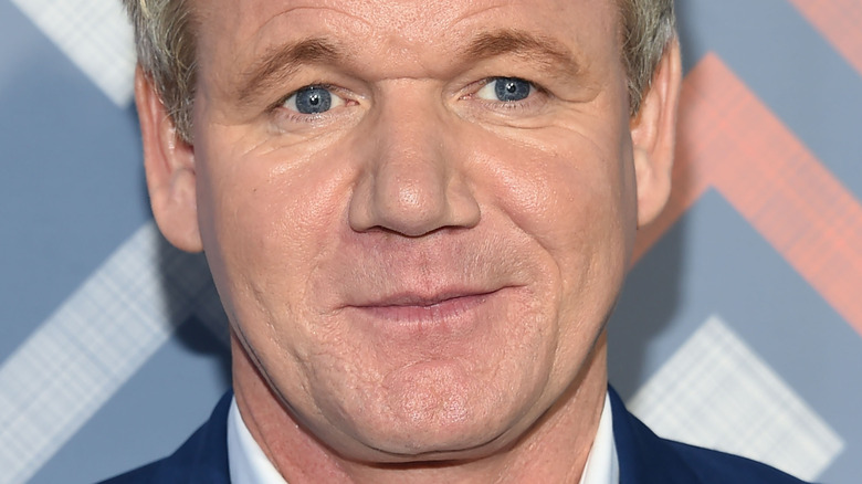 Closeup of Gordon Ramsay