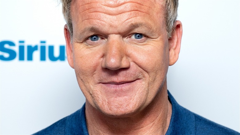 Gordon Ramsay smiling