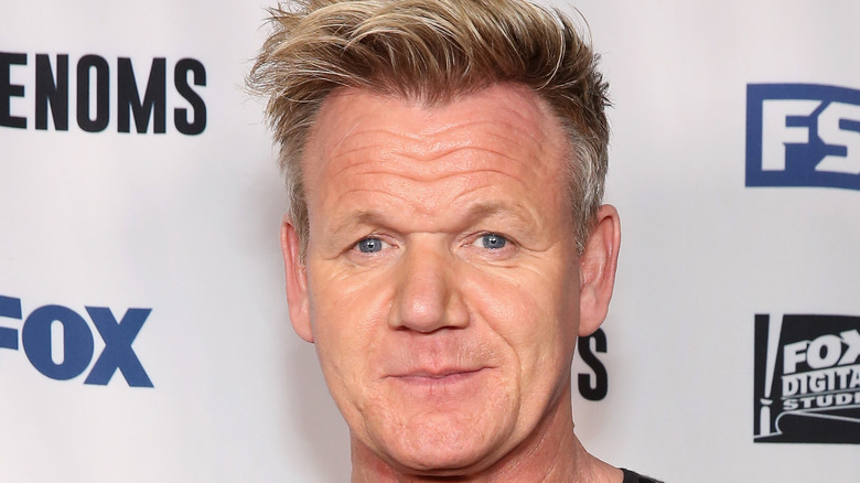 Close up of Gordon Ramsay