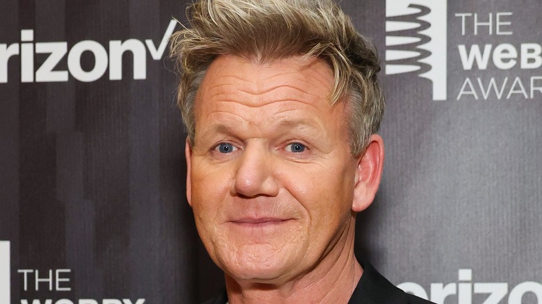 Close-up of Gordon Ramsay