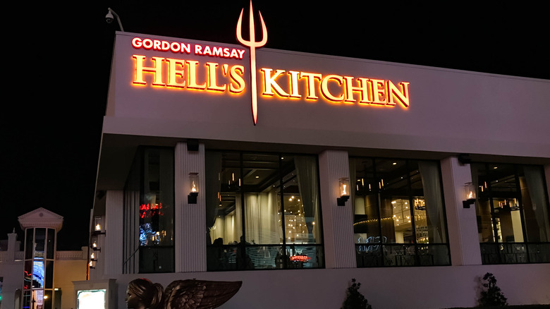 Hell's Kitchen restaurant in Las Vegas