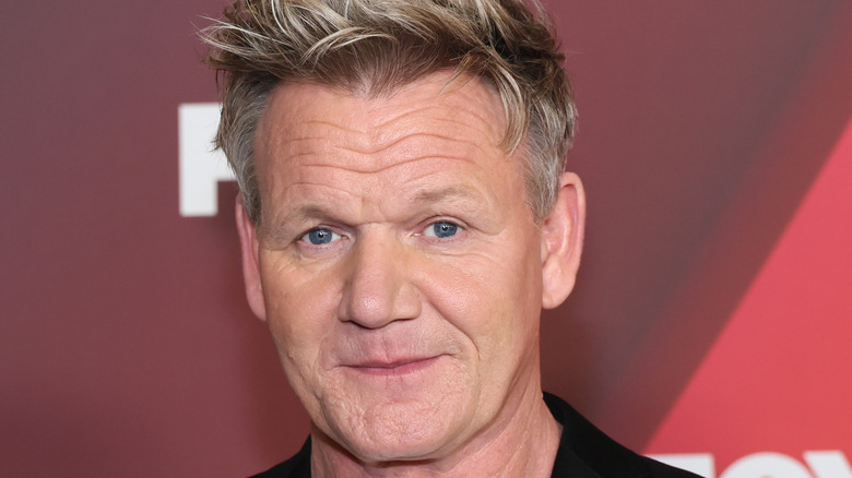 Gordon Ramsay posing at an event