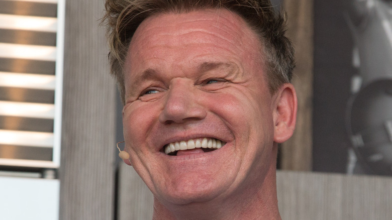 Gordon Ramsay laughing