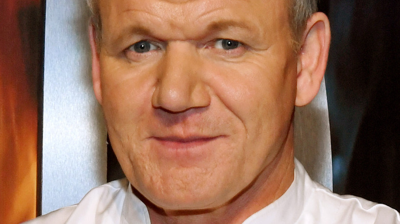 Gordon Ramsay smiling