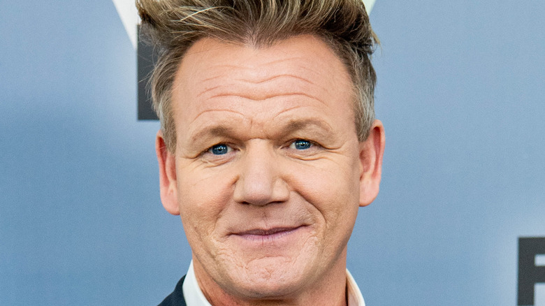 Gordon Ramsay smiling