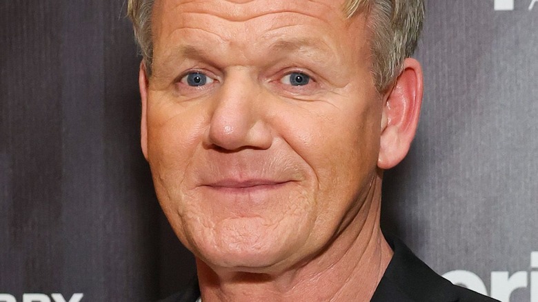 Gordon Ramsay with slight smile