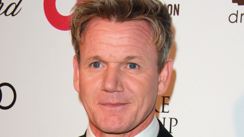 Gordon Ramsay smiling