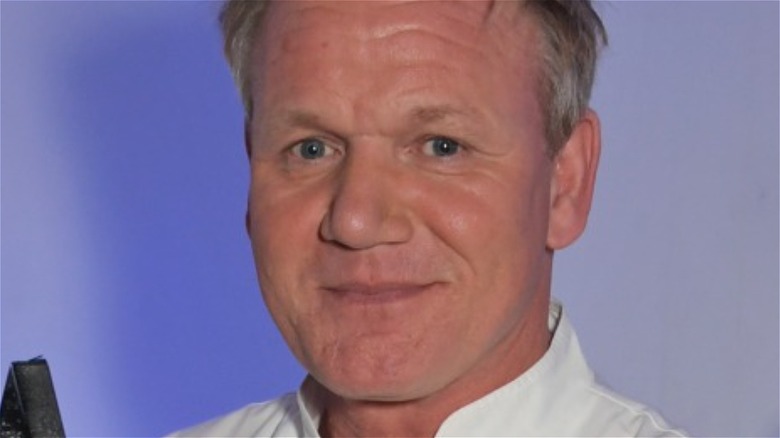 gordon ramsay slight smile