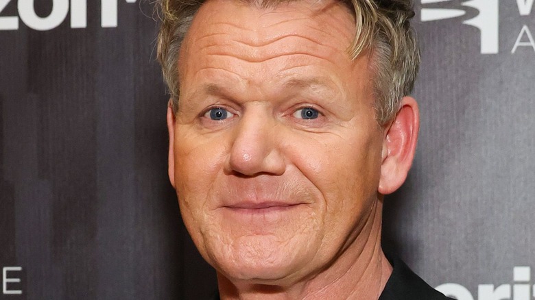 Gordon Ramsay smiling