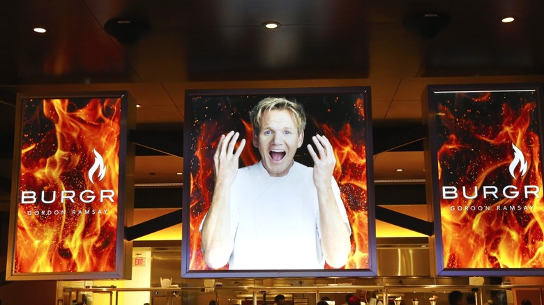 Gordon Ramsay on display screen 