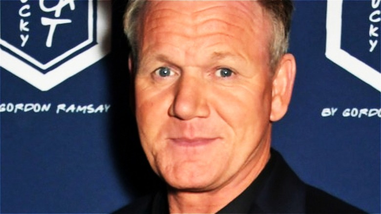 Gordon Ramsay smiling slightly